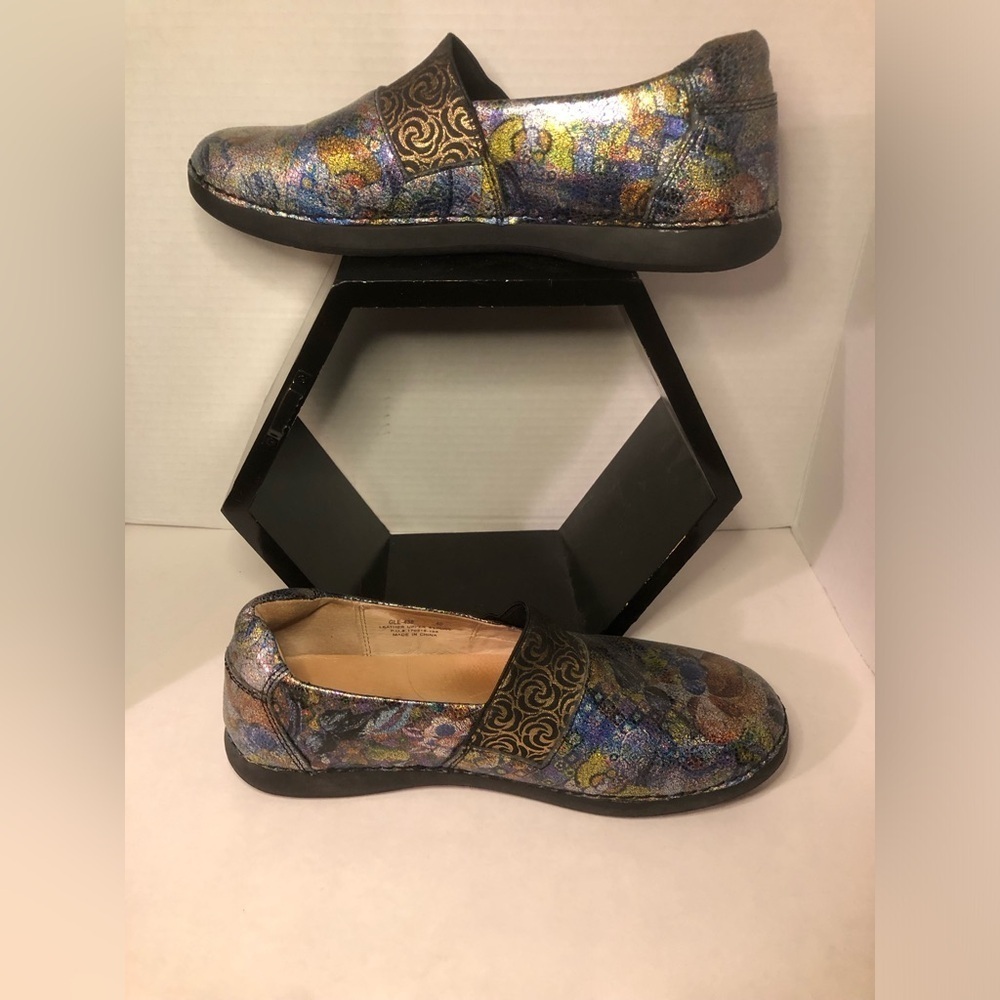 Alegria Colorful Women's Slip-On Shoes - Picture 9 of 16